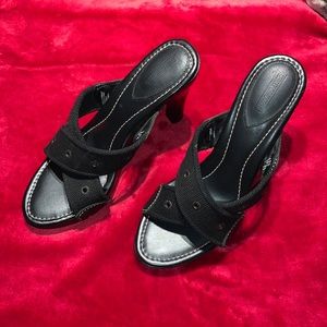 Harley Davidson Open Toe Heel